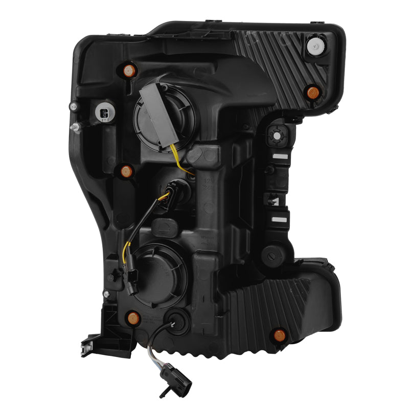 AlphaRex 17-19 Ford F-250/350/450/550 Super Duty LUXX-Series LED Proj Headlights Chrome w/SS & SBDRL