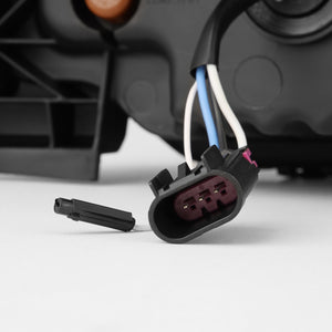 AlphaRex 17-19 Ford F-250/350/450/550 Super Duty LUXX-Series LED Proj Headlights Chrome w/SS & SBDRL