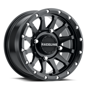Raceline A95B Trophy 15x7in / 4x137 BP / 10mm Offset / 110.18mm Bore - Satin Black Wheel