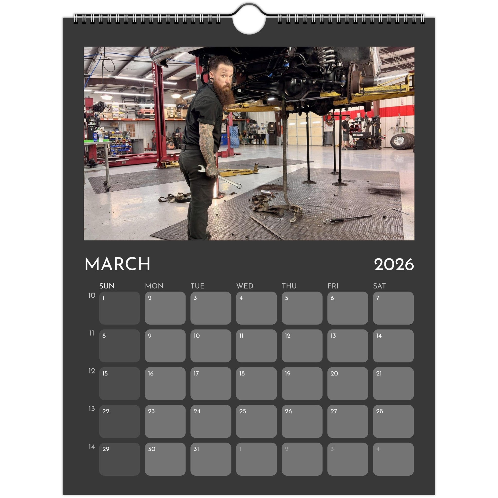 Send The Boys the SEMA SHOW - Fundraiser Calendar