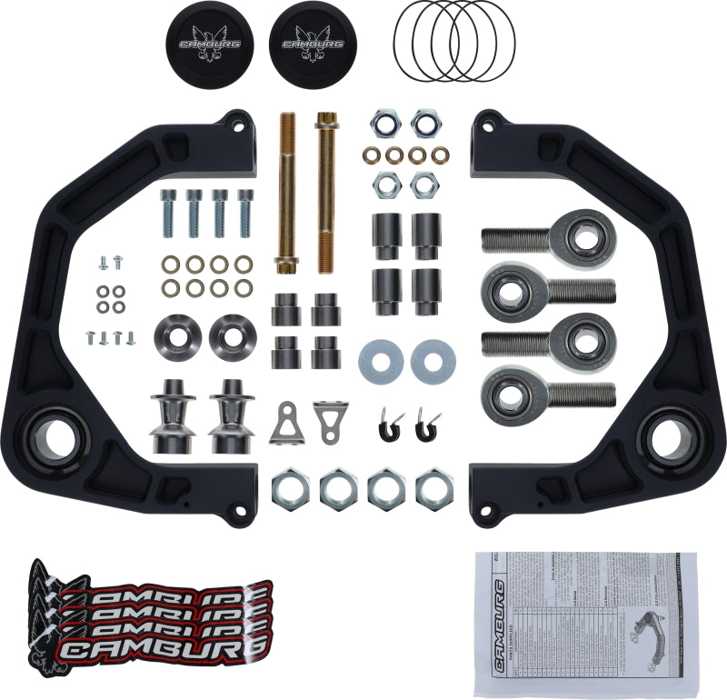 Camburg Toyota 22-23 Landcruiser 300 / 22-23 LX600 KINETIK V2 Perf Billet Uniball Upper Arms
