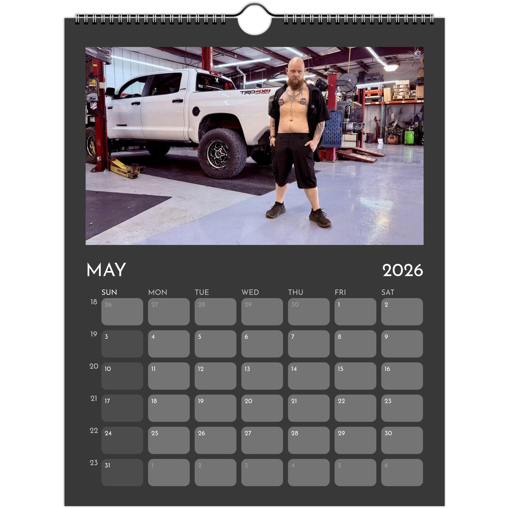 Send The Boys the SEMA SHOW - Fundraiser Calendar