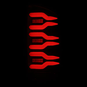 AlphaRex 02-06 Dodge Ram 1500/03-06 Dodge Ram 2500+3500 Luxx-Series LED Tail Lights (Pair) Black