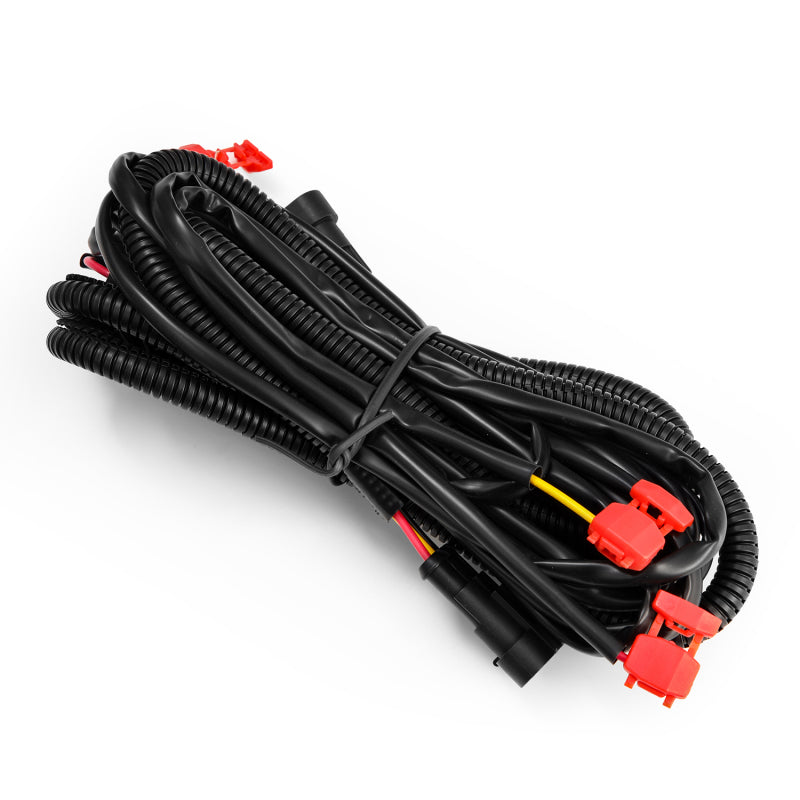 Alpharex 19-23 Chevrolet Silverado 2500/3500HD DoubleTap Dual Color LED Projector Fog Lights