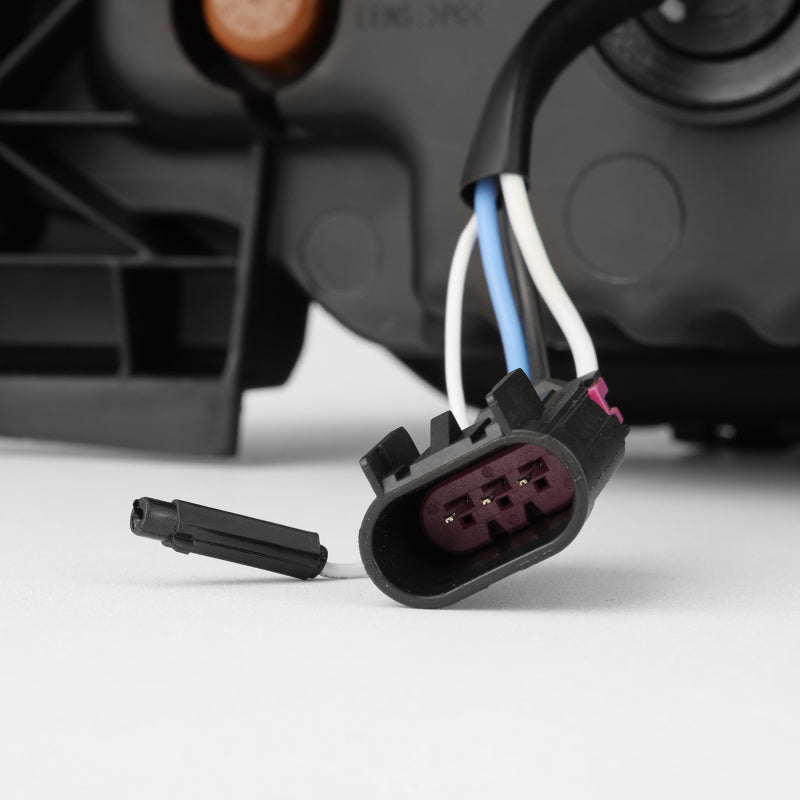 AlphaRex 17-19 Ford F-250/350/450/550 Super Duty NOVA-Series LED Proj Headlights Chrome w/SS & SBDRL