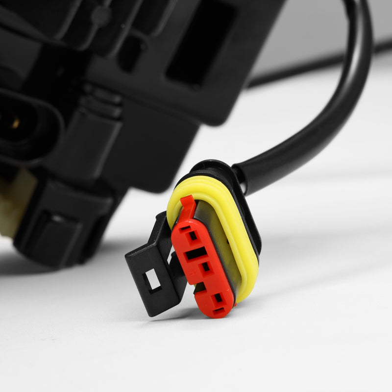 Alpharex 19-23 Chevrolet Silverado 2500/3500HD DoubleTap Dual Color LED Projector Fog Lights