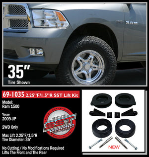 ReadyLift SST® Lift Kit 1.5 in.;2.5 in. - 69-1035
