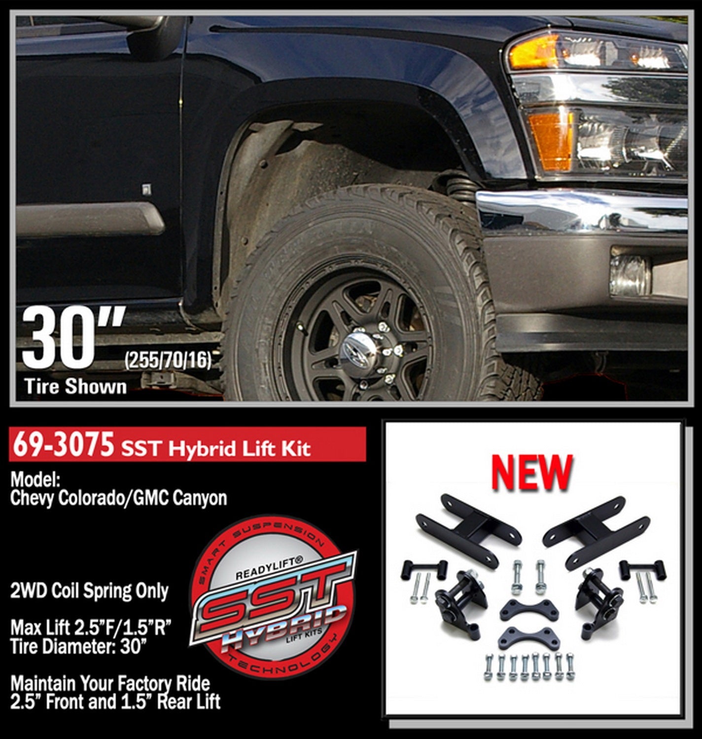 ReadyLift SST® Lift Kit 1.5 in.;2.5 in. - 69-3075