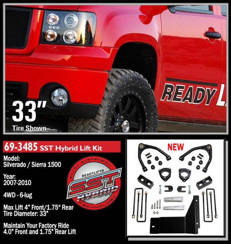 ReadyLift SST® Lift Kit 1.75 in.;4 in. - 69-3485