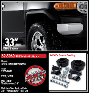 ReadyLift SST® Lift Kit 2 in.;3 in. - 69-5060