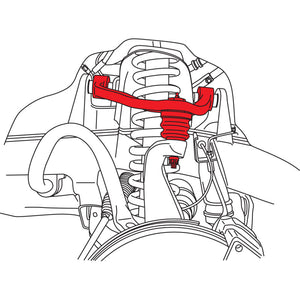 SPC Performance GM Colorado/Canyon Front Upper Adj. Control Arms (PR)