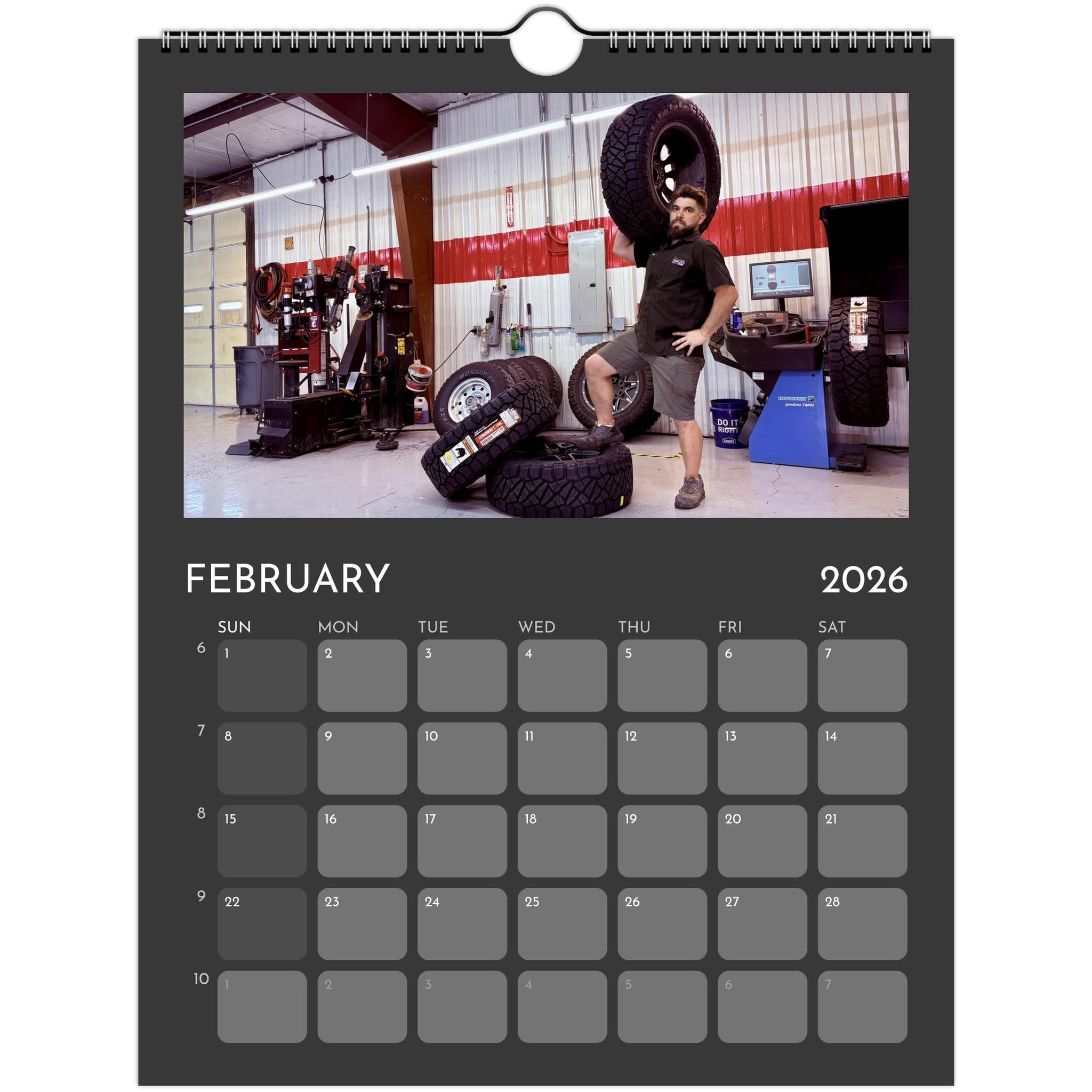 Send The Boys the SEMA SHOW - Fundraiser Calendar