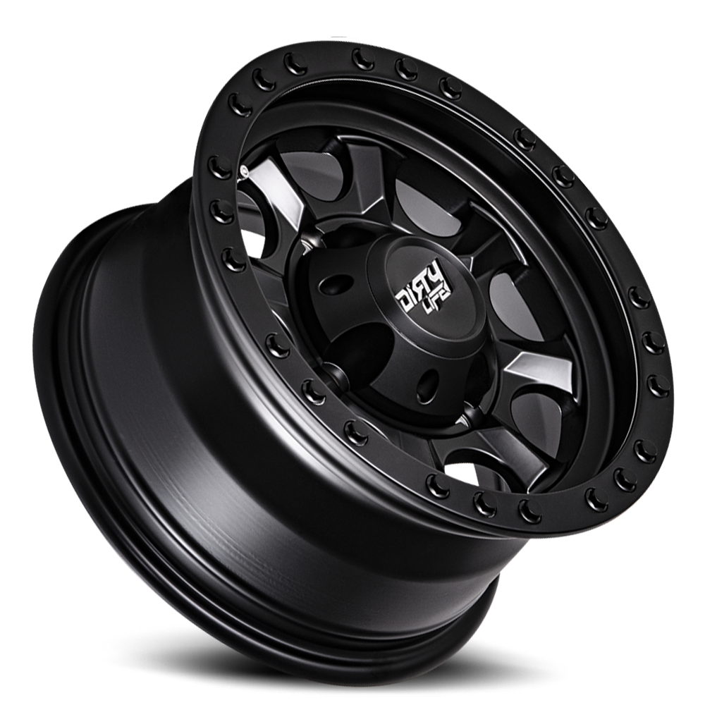 Dirty Life Race Wheels Ironman 9300 Matte Black 14X7 4-110 13Mm 79.4Mm