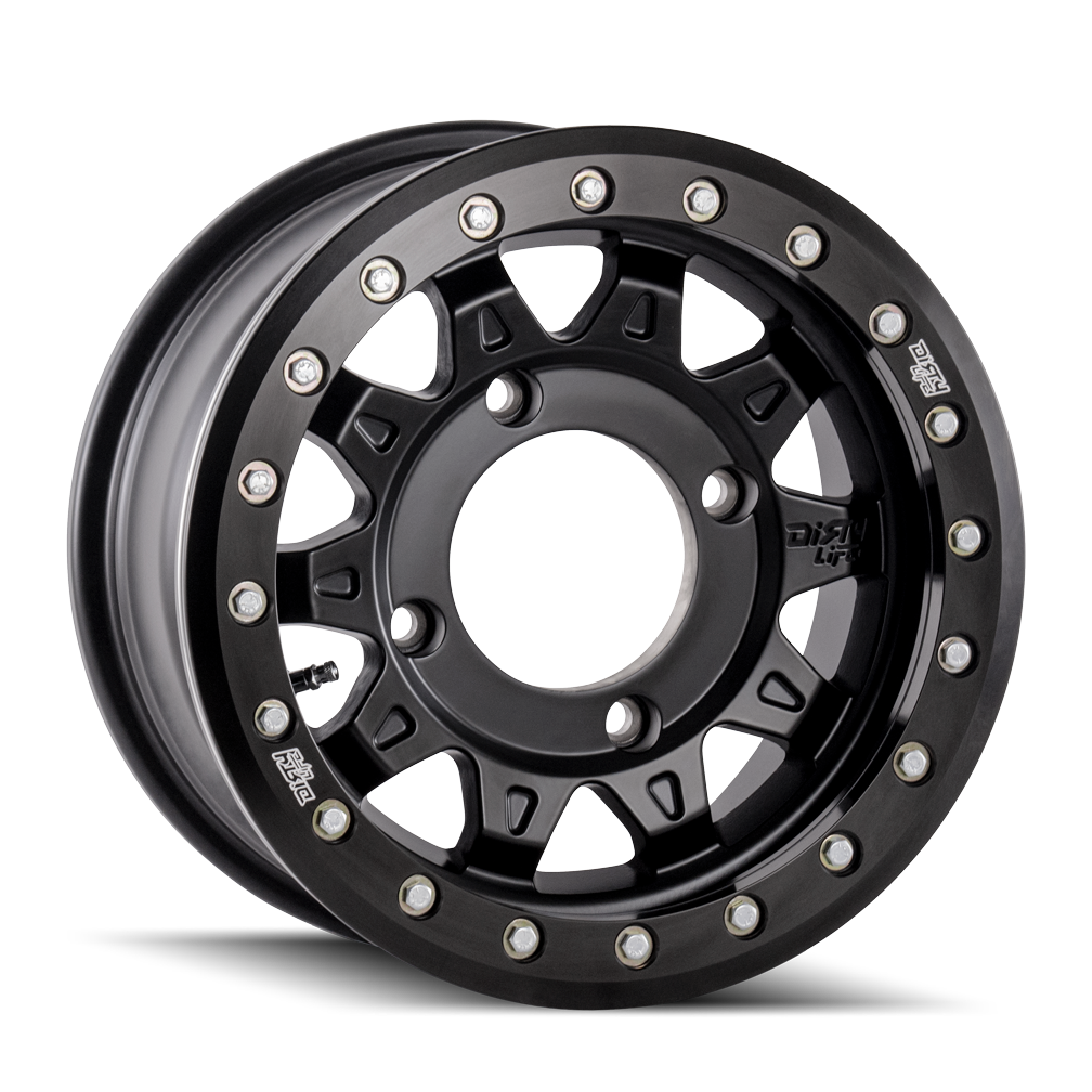 Dirty Life Race Wheels Roadkill Race 9302 Satin Black 15X7 4-156 13Mm 131.1Mm