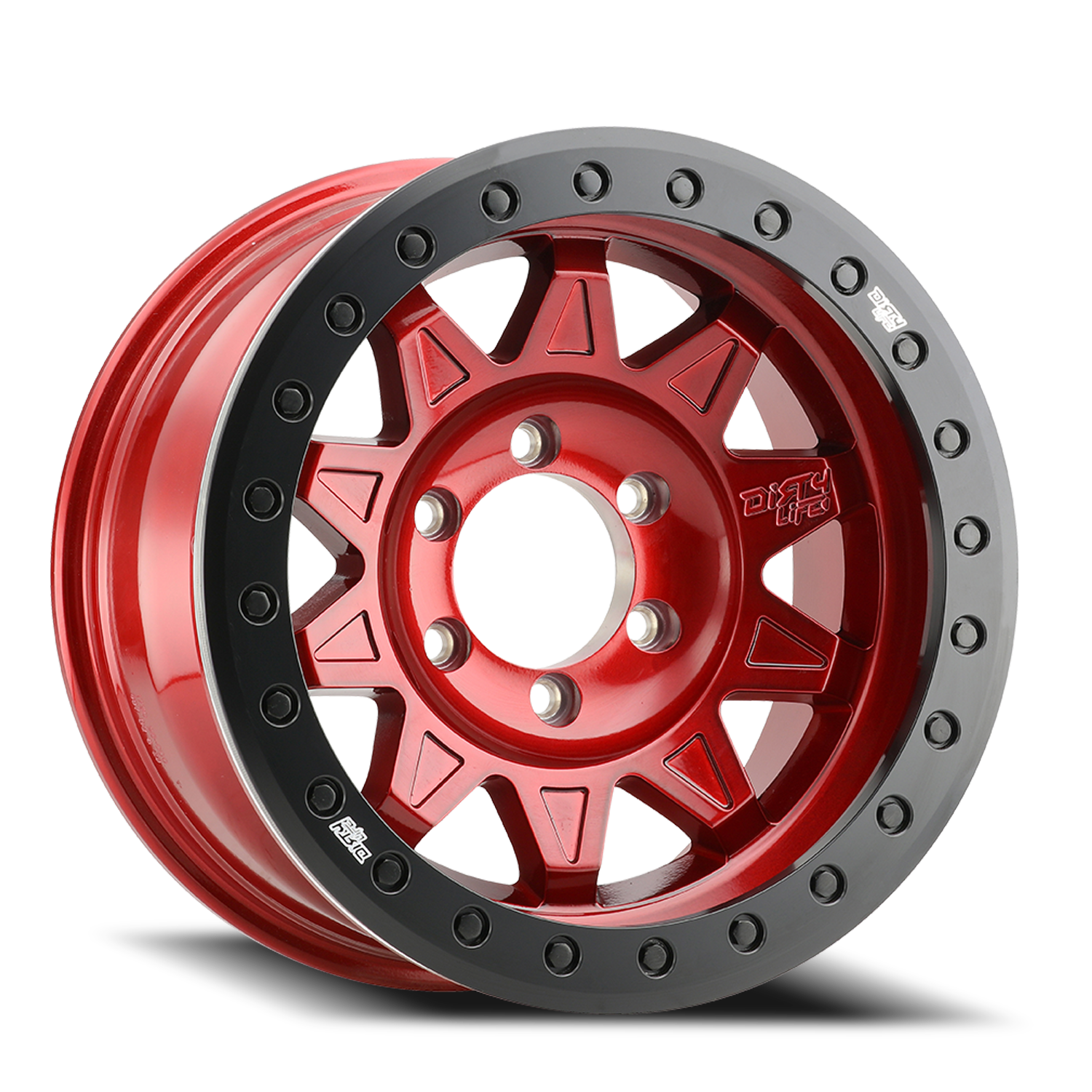 Dirty Life Race Wheels Roadkill Race 9302 Gloss Crimson Candy Red 17X9 6-139.7 -14Mm 106Mm