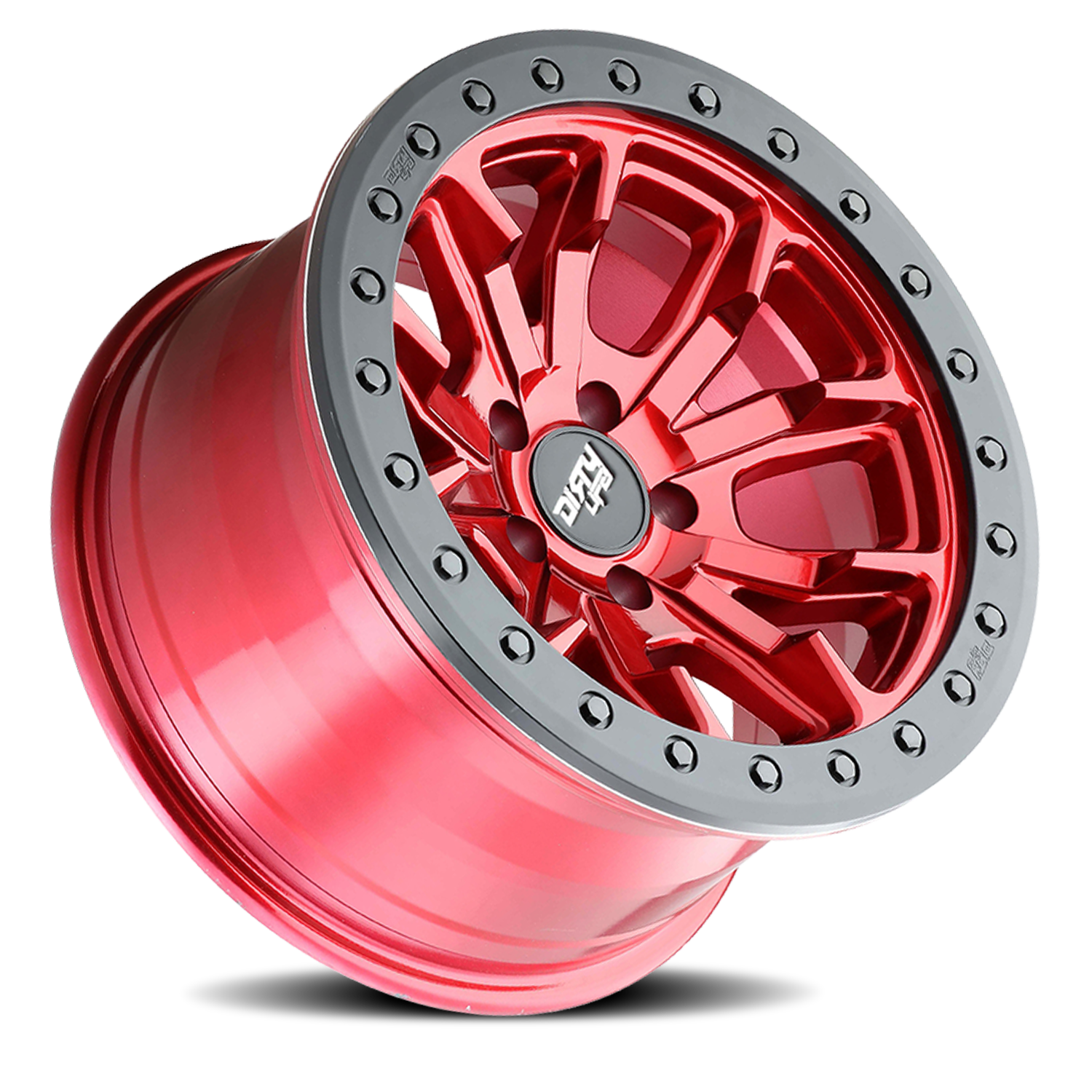 Dirty Life Race Wheels DT-1 9303 Crimson Candy Red 17X9 6-135 -12Mm 87.1Mm