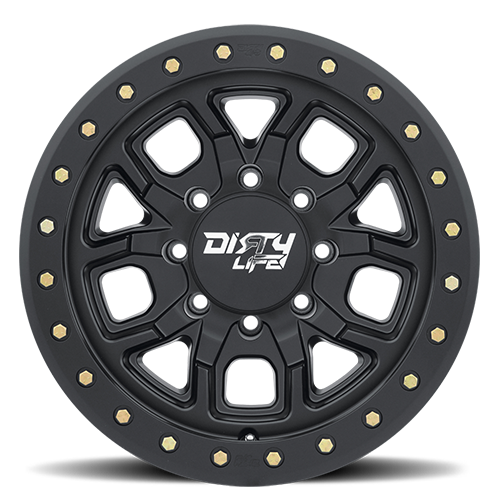 Dirty Life Race Wheels DT-1 9303 Satin Black 17X9 8-170 -12Mm 130.8Mm