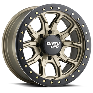 Dirty Life Race Wheels DT-1 9303 Satin Bronze 17X9 8-165.1 -12Mm 130.8Mm