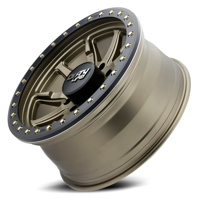 Dirty Life Race Wheels DT-2 9304 Satin Gold 20X9 8-165.1 0Mm 130.8Mm