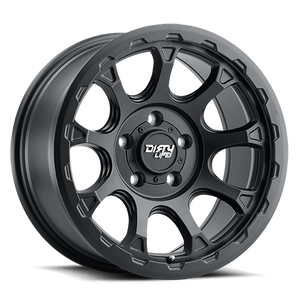 Dirty Life Race Wheels Drifter 9307 Satin Black 17X8.5 5-127 -6Mm 78.1Mm