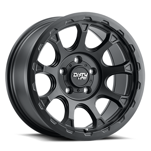 Dirty Life Race Wheels Drifter 9307 Satin Black 17X8.5 5-127 -6Mm 78.1Mm