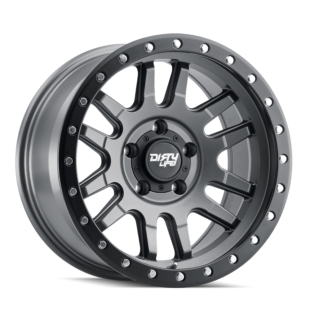 Dirty Life Race Wheels Canyon Pro 9309 Satin Graphite 17X9 6-135 0Mm 87.1Mm