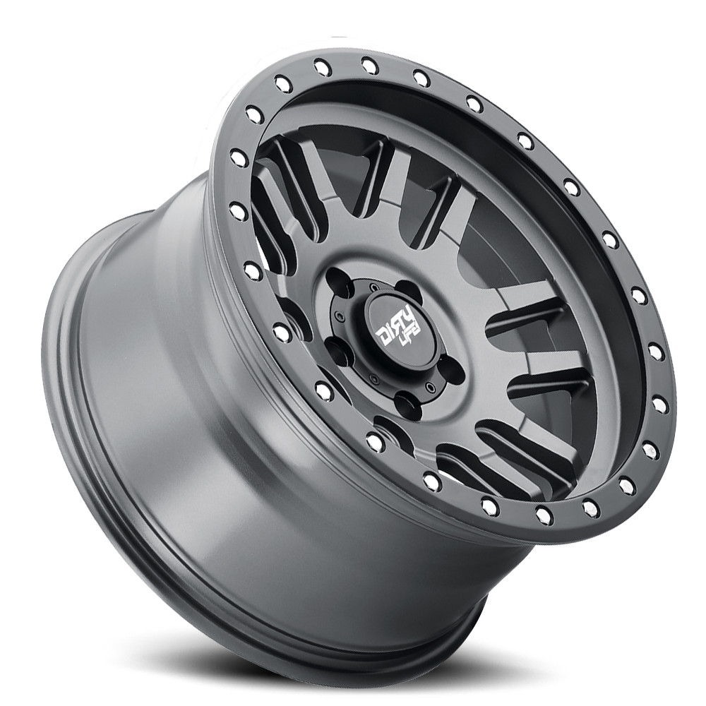 Dirty Life Race Wheels Canyon Pro 9309 Satin Graphite 17X9 6-135 0Mm 87.1Mm