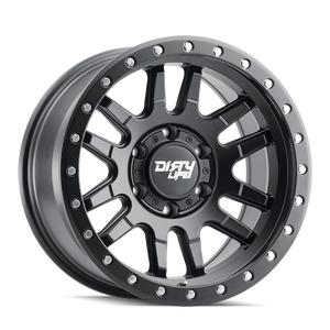 Dirty Life Race Wheels Canyon Pro 9309 Satin Black 17X9 5-139.7 0Mm 108.1Mm