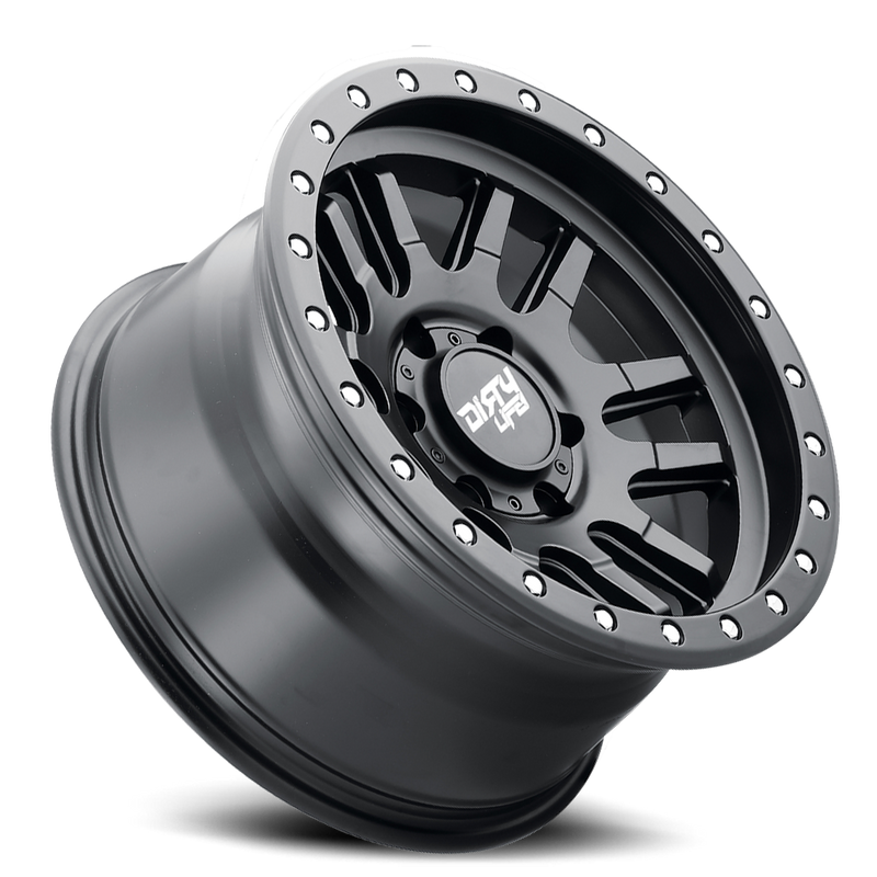 Dirty Life Race Wheels Canyon Pro 9309 Satin Black 17X9 5-139.7 0Mm 108.1Mm