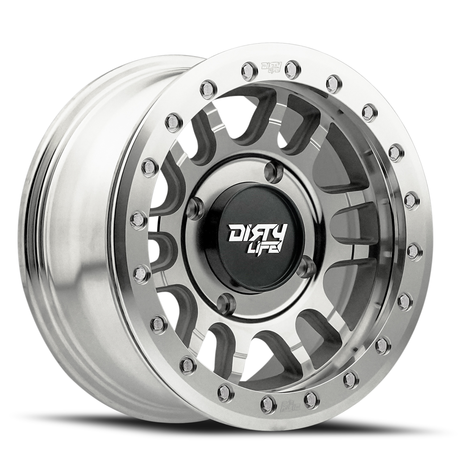 Dirty Life Race Wheels Canyon Pro Sxs 9309R Machined 15X7 4-137 13Mm 106.25Mm