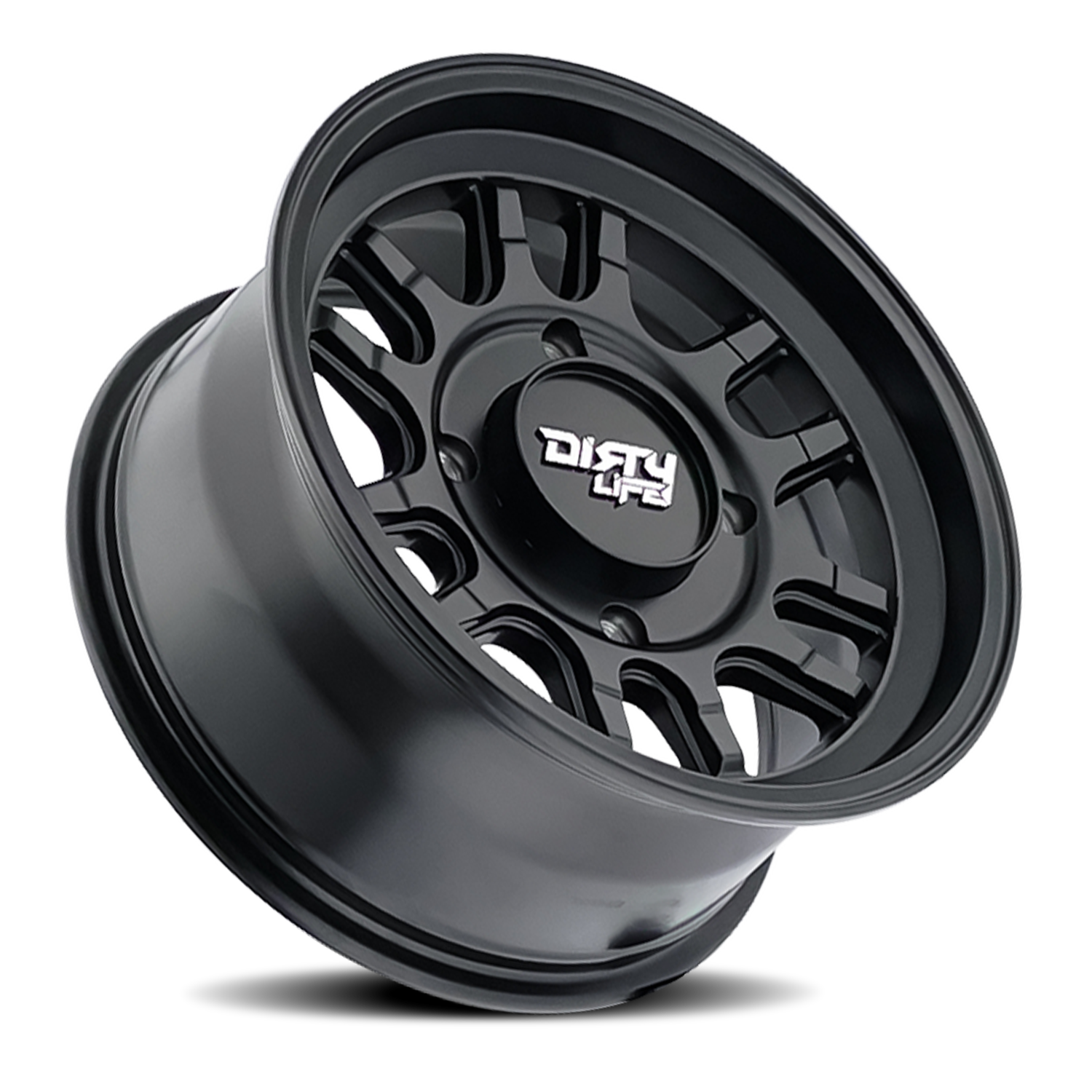 Dirty Life Race Wheels Canyon Sport Sxs 9310S Matte Black 14X7 4-137 13Mm 106.25Mm