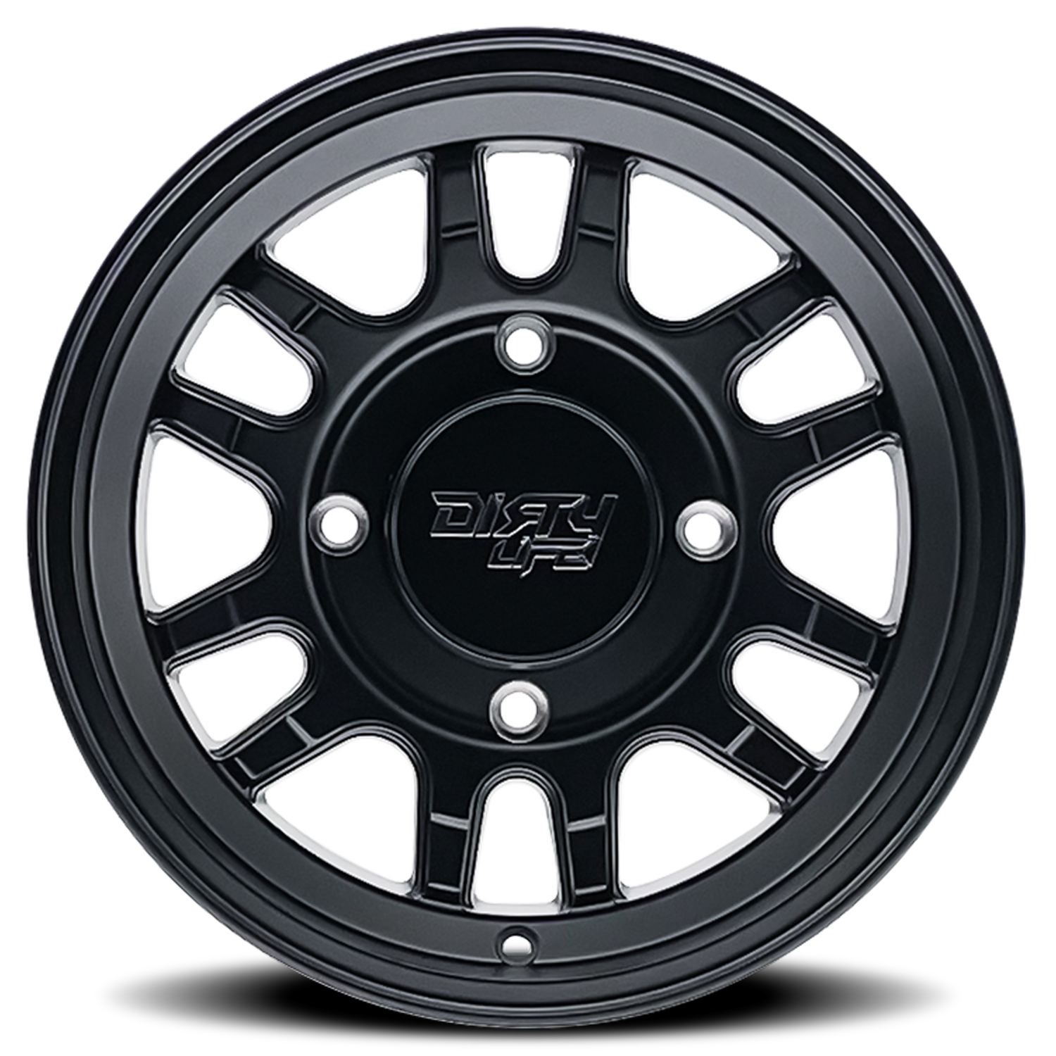 Dirty Life Race Wheels Canyon Sport Sxs 9310S Matte Black 15X7 4-156 13Mm 131.1Mm