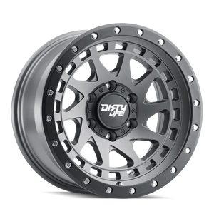 Dirty Life Race Wheels Enigma Pro 9311 Satin Graphite 17X9 8-170 -12Mm 130.8Mm