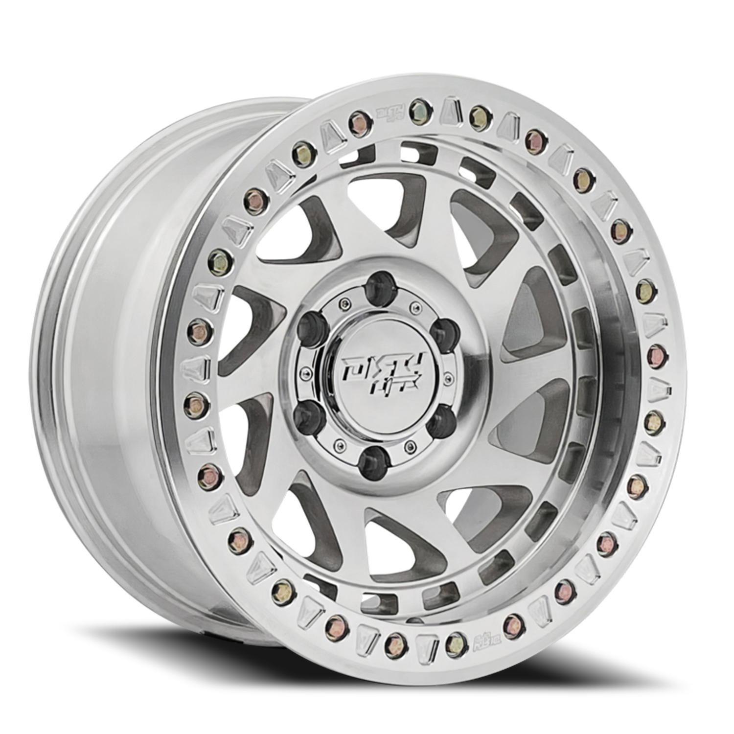 Dirty Life Race Wheels Enigma Race 9313 Machined 17X9 6-139.7 -12Mm 106Mm