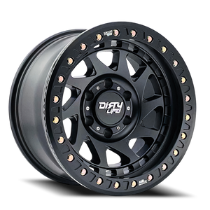 Dirty Life Race Wheels Enigma Race 9313 Matte Black 17X9 6-139.7 -38Mm 106Mm