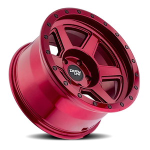 Dirty Life Race Wheels Compound 9315 Crimson Candy Red 20X10 8-180 -25Mm 124.1Mm