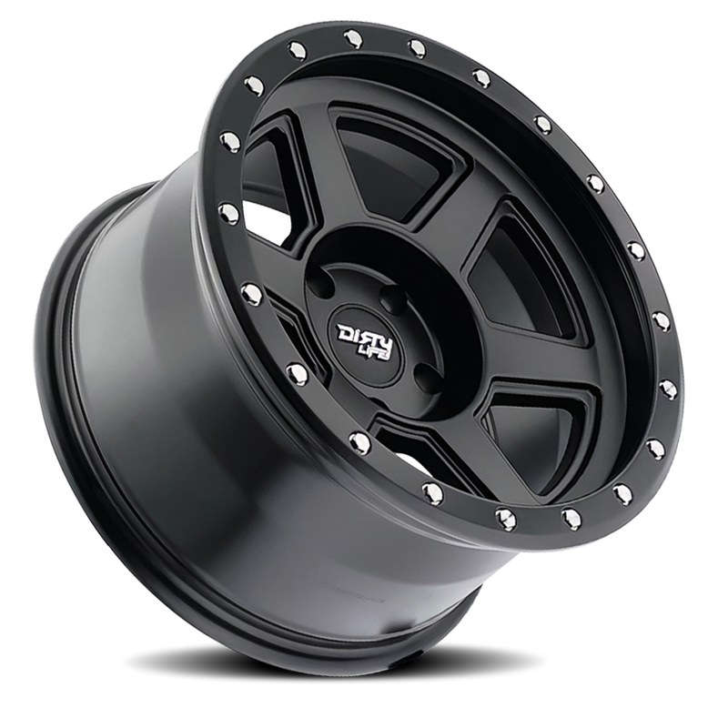 Dirty Life Race Wheels Compound 9315 Matte Black 17X9 5-127 -12Mm 78.1Mm