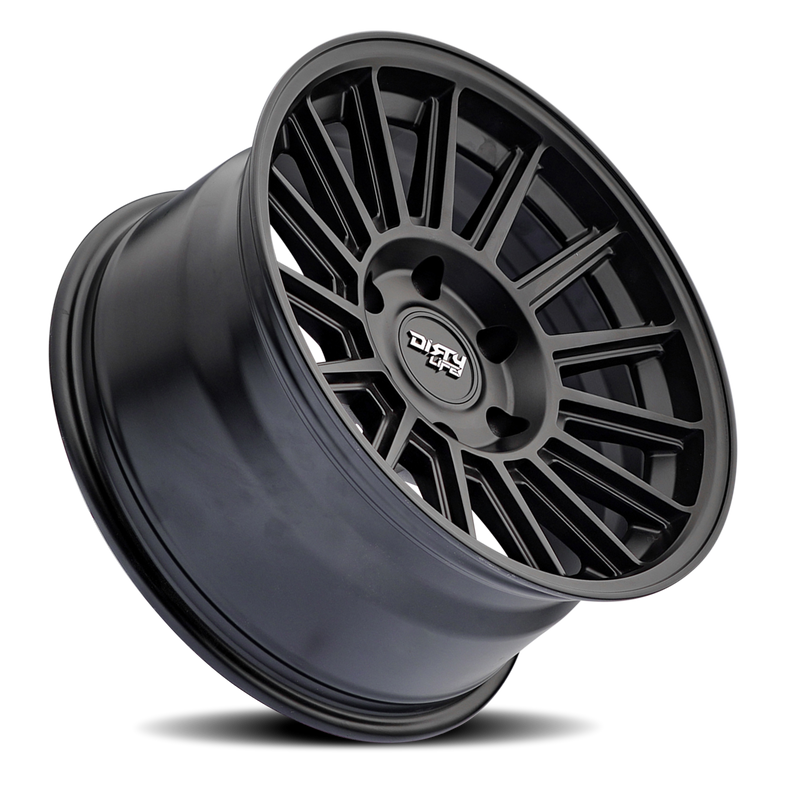 Dirty Life Race Wheels Journey 9316 Satin Black 17X8.5 5-127 0Mm 78.1Mm