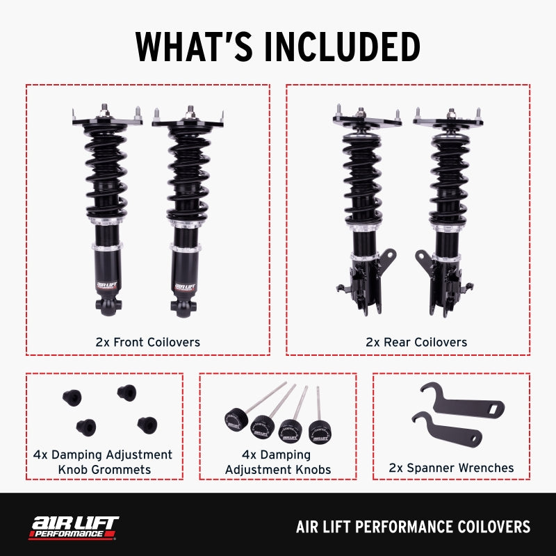 Air Lift Performance 15-21 Subaru WRX / STI Coilover Kit