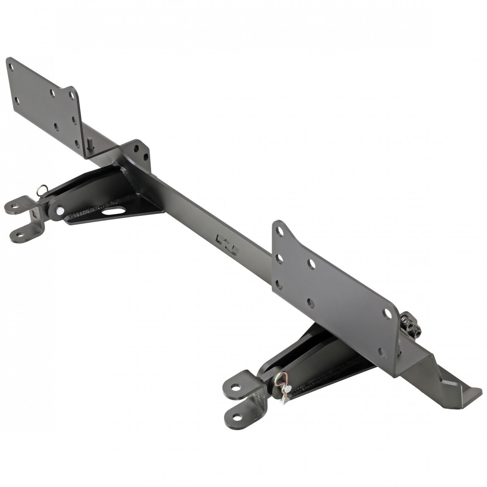 Tow Bar Mounting Kit 18-Up Wrangler JL 20-Up Gladiator w/ Plastic Bumper Bolt-On Includes Mounting Plate Tow Bar Attaching Forks Hardware For Use w/ CE-9033F RockJock 4x4