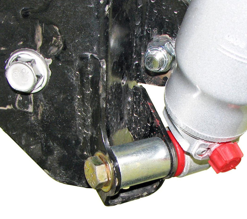 Shock Mount Relocation Kit 07-18 Wrangler JK Rear Lower Includes Hardware Pair RockJock 4x4