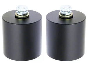 Bump Stop Kit 18-Up Wrangler JL Front Includes Billet Aluminum Spacers Hardware RockJock 4x4