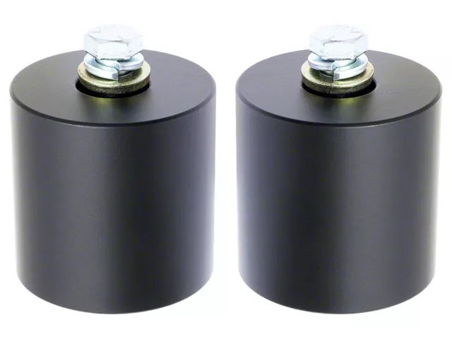 Bump Stop Kit 18-Up Wrangler JL Front Includes Billet Aluminum Spacers Hardware RockJock 4x4