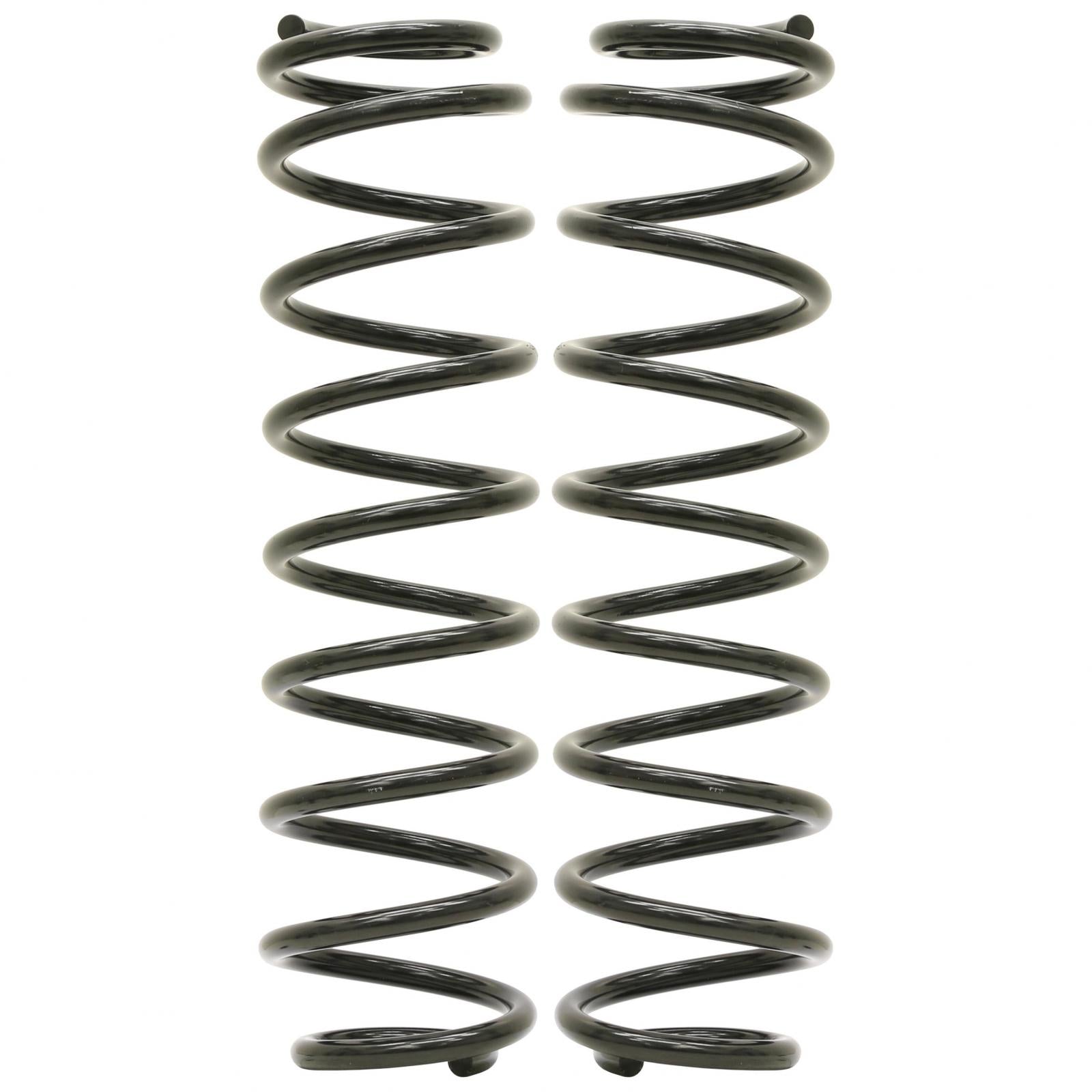 Rear Coil Springs 18-Up Wrangler JL 4 Inch Lift Pair RockJock 4x4