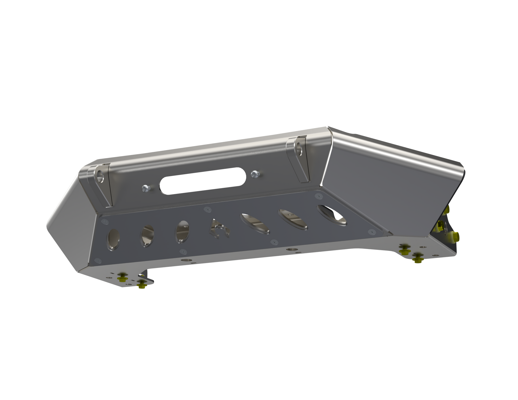 07-Up Jeep Wranger/Gladiator High Clearance Front Bumper Powdercoat Black Steel