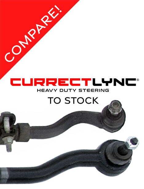 Currectlync Modular Extreme Duty Steering System Right Hand Drive 07-18 Wrangler JK Bolt-On 1 5/8 Inch Diameter Tie Rod/Drag Link Heavy Duty Steering Stabilizer Shock Mounting Kit RockJock 4x4