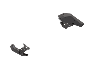 07-Up Jeep Wranger/Gladiator High Clearance Rear Bumper Corner Pods Raw Steel