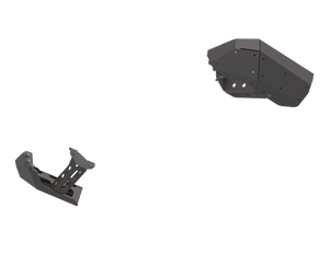 07-Up Jeep Wranger/Gladiator High Clearance Rear Bumper Corner Pods Boatside Cut Raw Steel