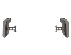 07-Up Jeep Wranger/Gladiator High Clearance Rear Bumper Corner Pods Boatside Cut Raw Steel