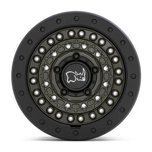 BARRICADE 17X8.5 5X5.0 71 OD-GRN-BLK -34